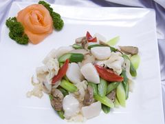 松茸澳带炒螺片-秦皇岛秦皇国际大酒店