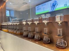 自助取餐区-喜茶(北京华贸购物中心店)