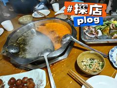 鸳鸯锅-青山青豆花·笑禅豆腐鱼(黄泥塝店)
