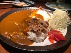 温泉蛋牛肉咖喱饭-醉虎传(南锣鼓巷店)