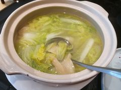 鱼丸菌菇白菜心砂锅-皇饭儿·王润兴酒楼(河坊街店)