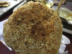 -老红桥炸灌肠牛肚锅烧烤(定福庄店)