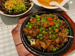 铁板孜然牛肉-芳芳餐厅(白沙路店)