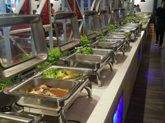 自助取餐区-鑫海汇海鲜烤肉火锅自助(七彩城店)