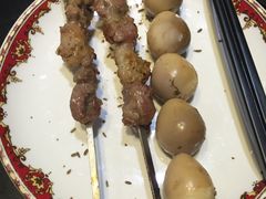 羊肉串&nbsp;鹌鹑蛋-运德成·天津老味烧烤(广开二马路店)