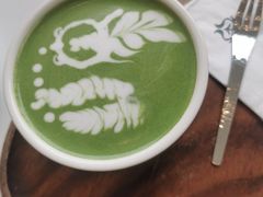 抹茶拿铁-普素书咖茶空间