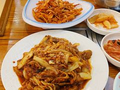 辣白菜炒五花肉-万得圆饭庄(黄务小区)