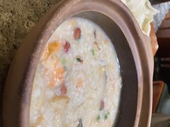 锅干贝鱿鱼粥-金谷园饺子馆(北邮总店)