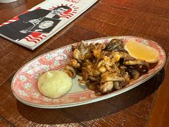 炭烤小章鱼配蒜香蛋黄酱-TOMATITO(无限极荟店)