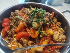 -贵州辣子鸡番茄鸡