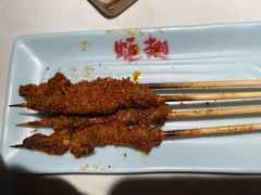 烤羊肉串-蚝翅·海鲜粥·烧烤·宁夏滩羊季(玉米楼店)