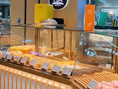 面包甜点陈列柜-木子木水日式烫面包(世界城光谷店)