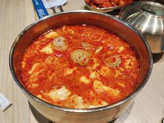 海鲜嫩豆腐汤-梨花牛肉汤饭(仁恒伊势丹店)