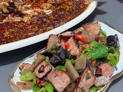 陕南腊肉-上王村王家三合院农家乐
