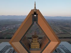 -法门文化景区-合十舍利塔