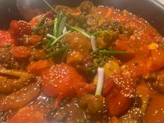 -贵州辣子鸡番茄鸡