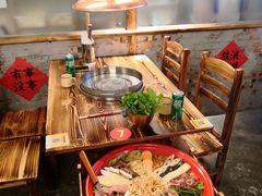 -陈叉子钢盆烤肉(中原万达店)