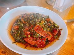 雪菜猪肝-双塔老饭店