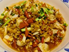 小炒墨鱼仔。-八碗湘长沙市井菜(坡子街店)