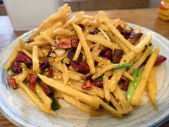 干煸藕丝-静一餐厅·湖北菜(前门创始店)