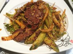 牛肉拌黄瓜-青松馆韩国料理(香港中路佳世客店)