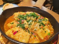 蒜香火腿包浆豆腐-云海肴·汽锅鸡·云南代表菜(天山百盛优客店)