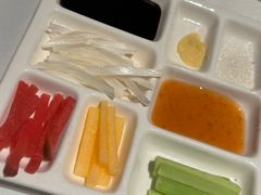 烤鸭配料-四季民福烤鸭店(王府井东安门店)