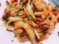 干煸鱿鱼须-陈傻子餐厅(世纪都会店)