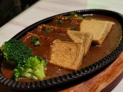 肉酱铁板煎豆腐-烛影拾光观景餐厅·创意菜·摄影·小提琴(大唐不夜城店)