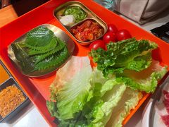 小菜三拼-久藏·横膈膜烧肉·酒场(江汉路店)