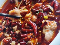 水煮肉片-巴蜀飘香川菜馆(无锡大饭东湖滨路酒吧街店)