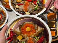 -草家酱蟹炭火烤肉店(珲春南路一店)