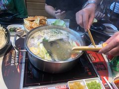 牛大骨锅底-潮牛海记•潮汕牛肉火锅•醉鸡煲•粿条汤(通北路店)