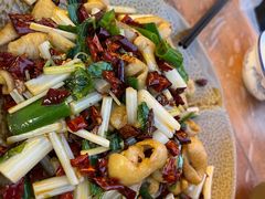 爆炒肥肠-古城苗家土菜馆(河景餐厅店)