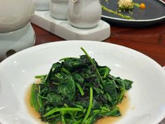 紫菜炒菠菜-喜鼎海胆水饺(东港店)