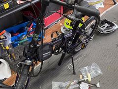 -道路口单车爱瓦士dahon大行