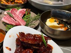-草家酱蟹炭火烤肉店(珲春南路二店)