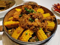 玉米蒸排骨-小河盐帮·私家菜·烤鸭(三元桥·霄云路店)