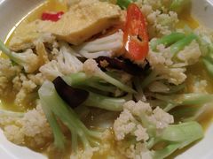 有机花菜烩蛋饼-小厨娘淮扬菜(清江苏宁广场店)