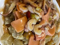 三鲜焖子-友利砂锅居(烟台店)