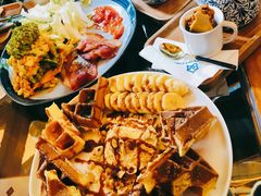 香蕉脆果仁华夫饼-西关84·History·Art·Cafe