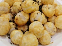 雪菜炒汤圆-雅和生态渔庄·宜城锅巴饭(龙灵山公园店)