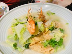 腐皮杭白菜-老头儿油爆虾·知味杭州(爱琴海购物中心)