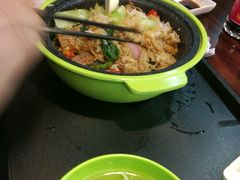 猪肝煲仔饭-赤酱红油(家乐福店)
