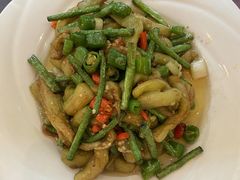 豇豆烩茄子-食尚盐帮菜(杜甫草堂店)