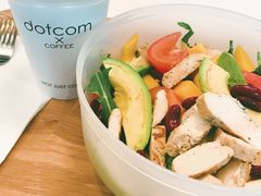 鰐梨雞肉搖滾沙拉-dotcom coffee古点咖啡(致真大厦店)