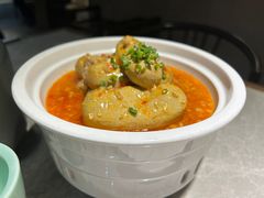 糟辣道真灰豆腐-黔渔翁豆花渎鱼(喷水池店)