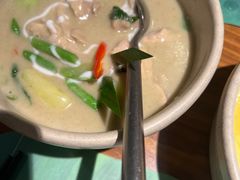 中部绿咖喱鸡肉-帕蓝·暹罗料理(曲阳店)
