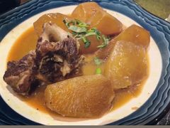 红烧萝卜炖肉-郭巨人农家食堂(南部商务区店)