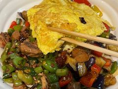 小公鸡茄子厚蛋拼-文三里屯面馆(三里屯店)